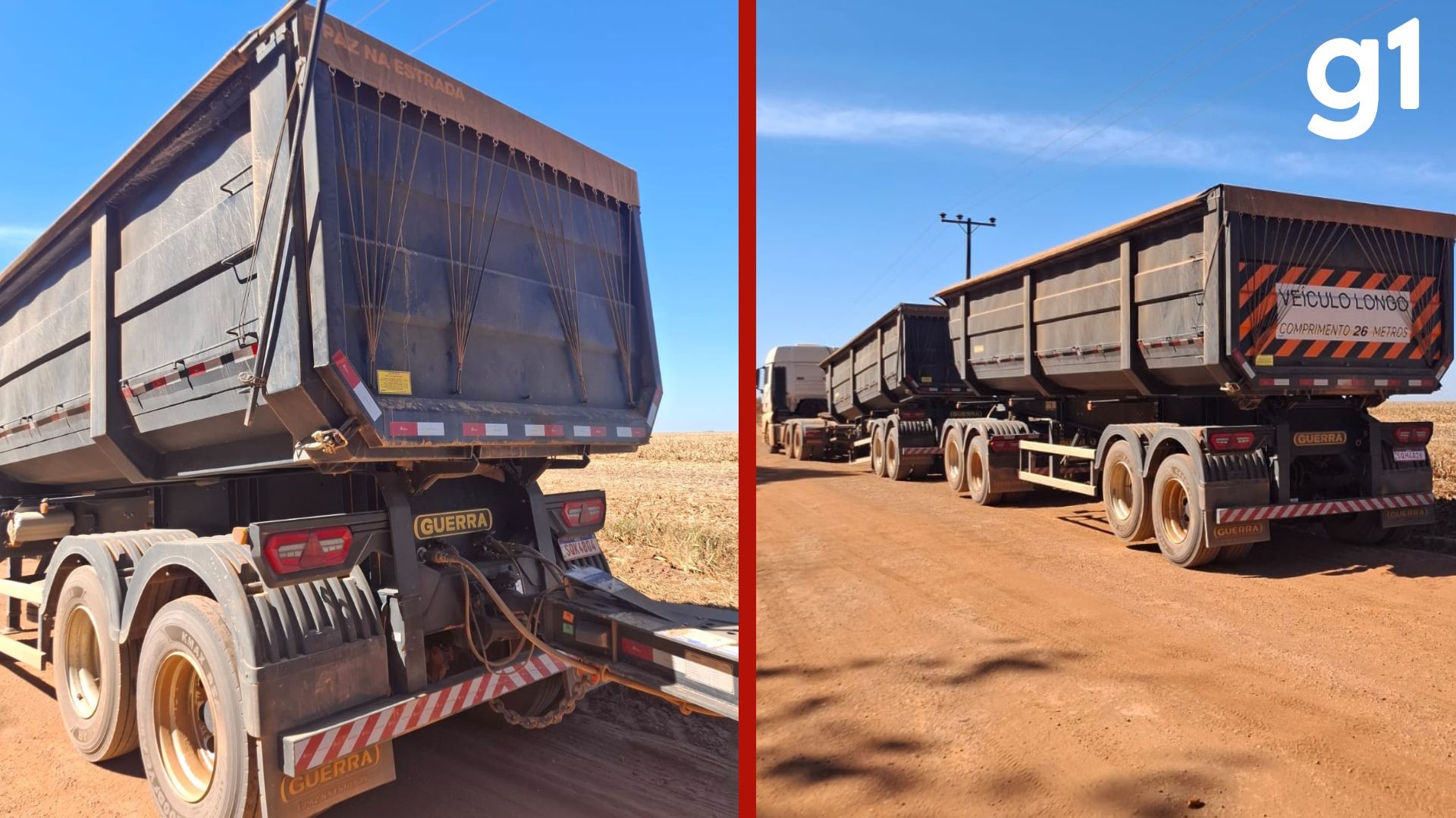 Motorista desaparece após roubo de carreta e veículo é encontrado em duas cidades diferentes de MT