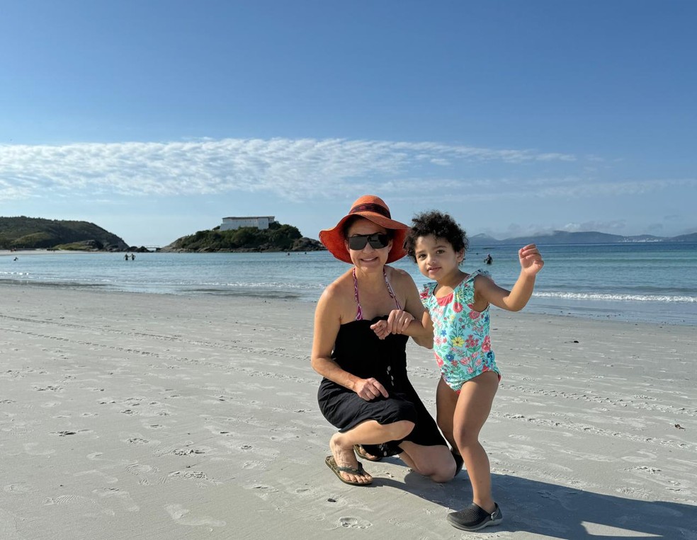 4 de 9
Ros&acirc;ngela e a filha Elza Mary &mdash; Foto: Arquivo pessoal