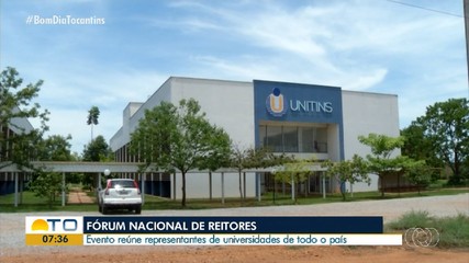 Fórum Nacional de Reitores em Palmas reúne representantes de universidades de todo país
