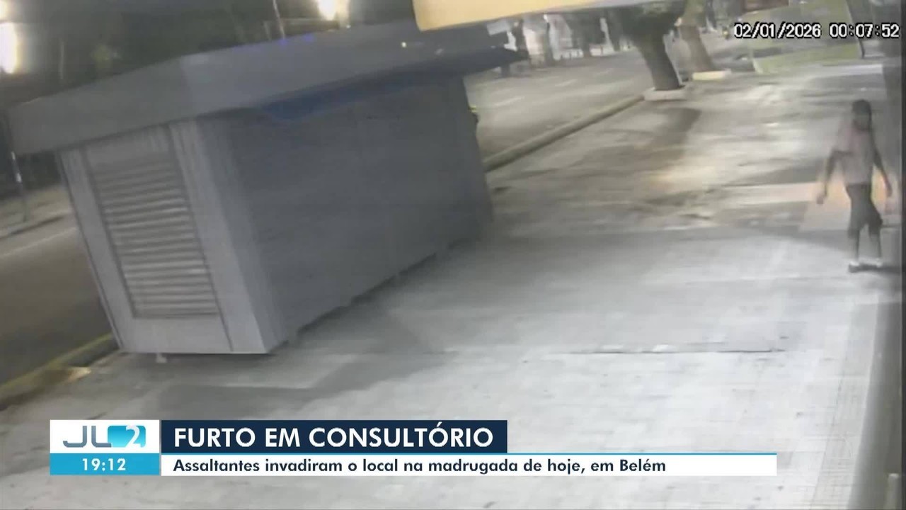 Consultório odontológico é invadido e furtado durante a madrugada, no centro de Belém