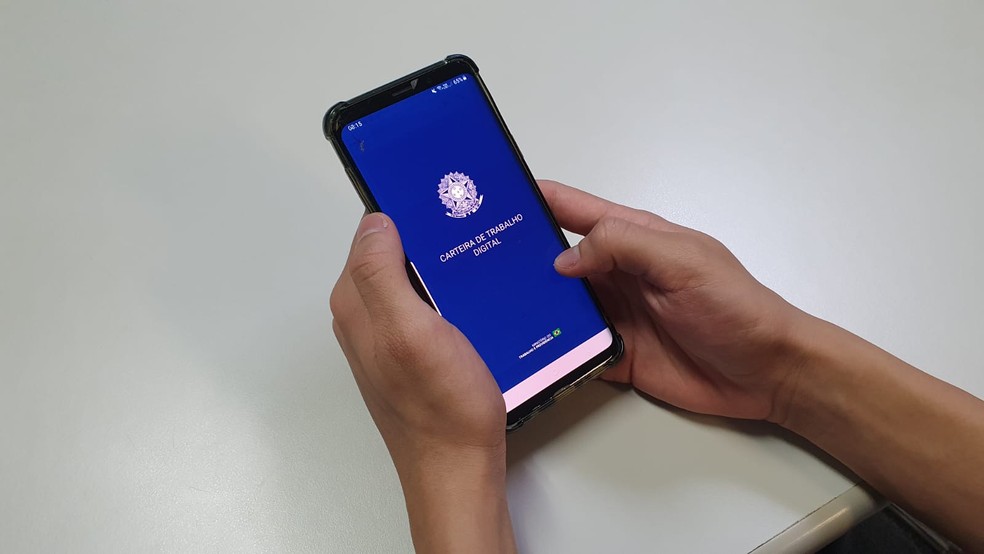 Carteira de Trabalho Digital — Foto: Leonardo Bosisio/g1 