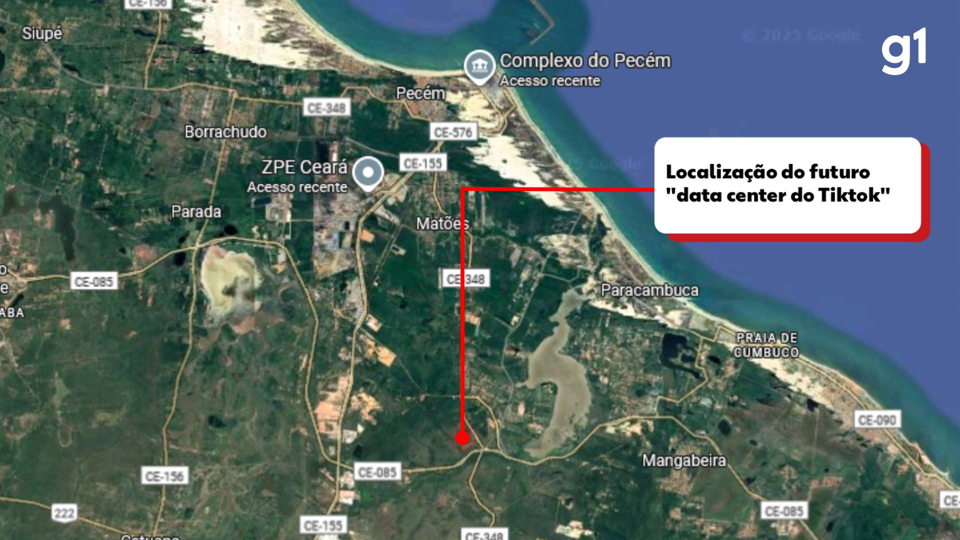 TikTok inicia obra de mega data center no Ceará