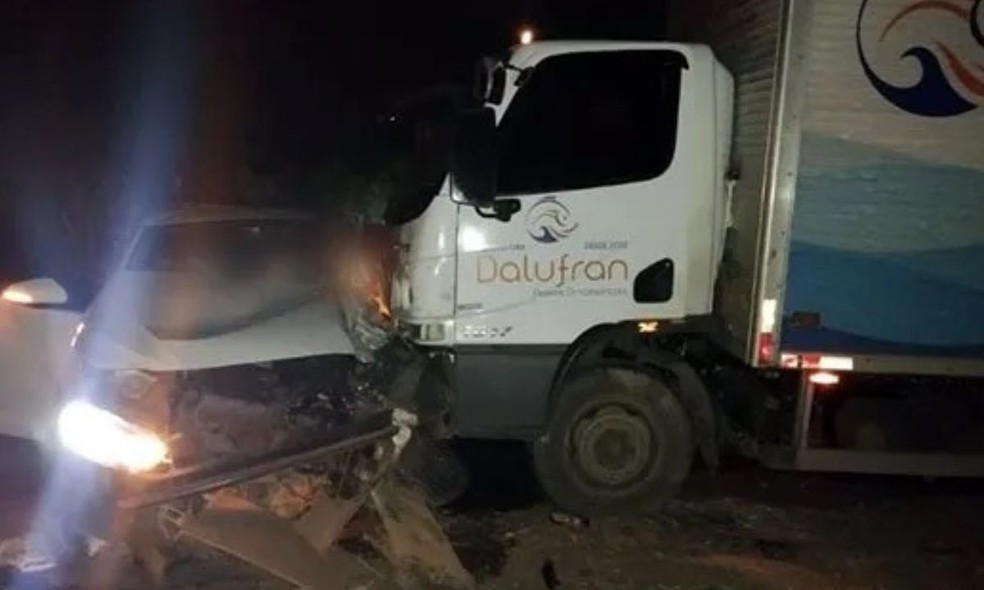 Idoso morre em acidente na BR-116 — Foto: Reprodução/Redes Sociais