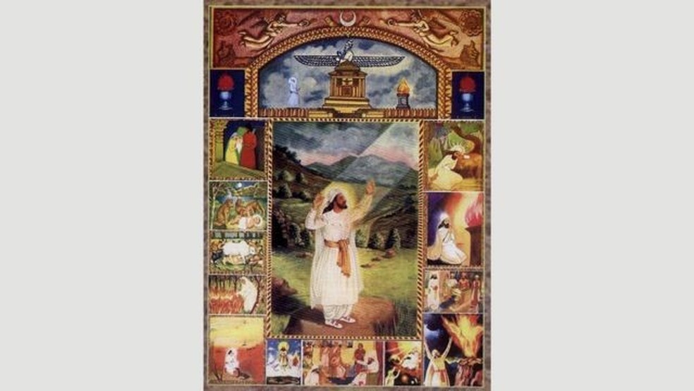 O zoroastrismo é considerado a primeira religião monoteísta do mundo — Foto: Alamy/Via BBC