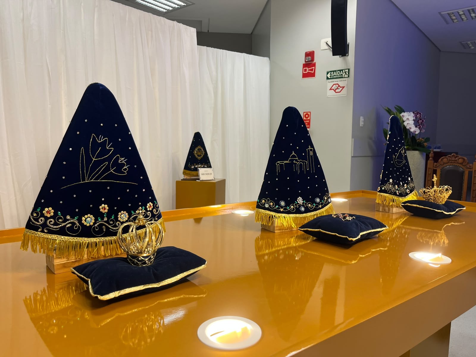 Santuário Nacional de Aparecida apresenta o Manto e o Trono para a Festa da Padroeira 2026; veja FOTOS