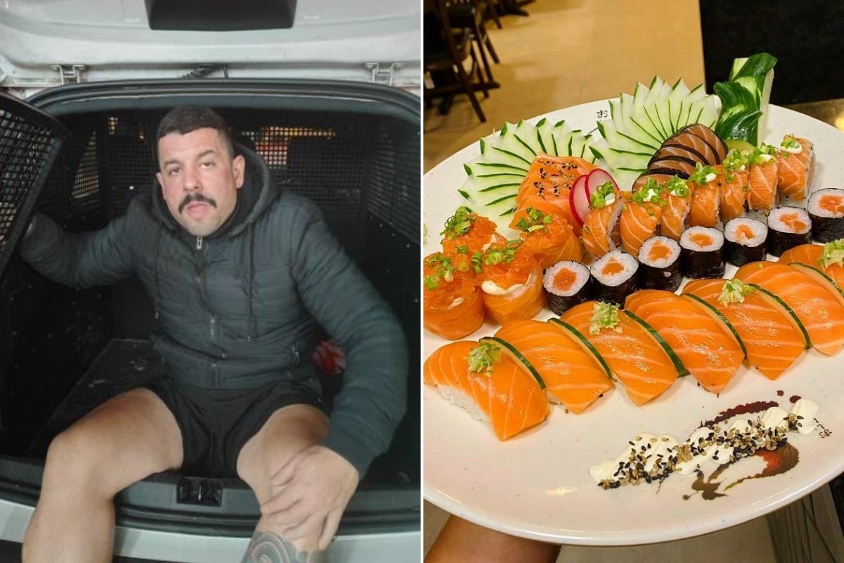 Dono de restaurante de comida japonesa é flagrado furtando salmão em hipermercado no litoral de SP 