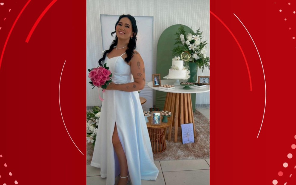 Gleicy da Silva Bonfim foi encontrada morta cinco dias após se casar com policial militar — Foto: Reprodução/Redes Sociais