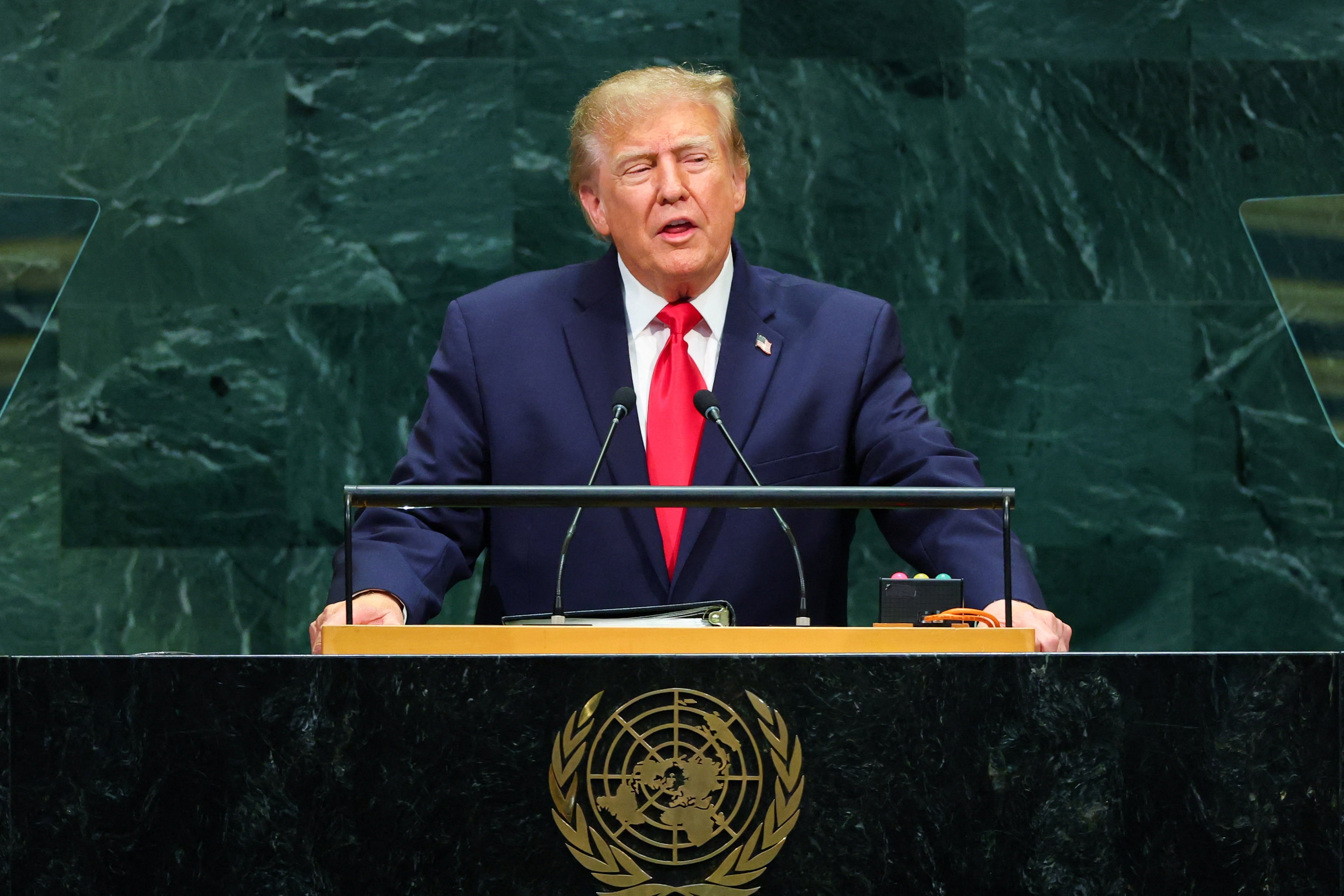 AO VIVO: Donald Trump discursa agora na Assembleia Geral da ONU
