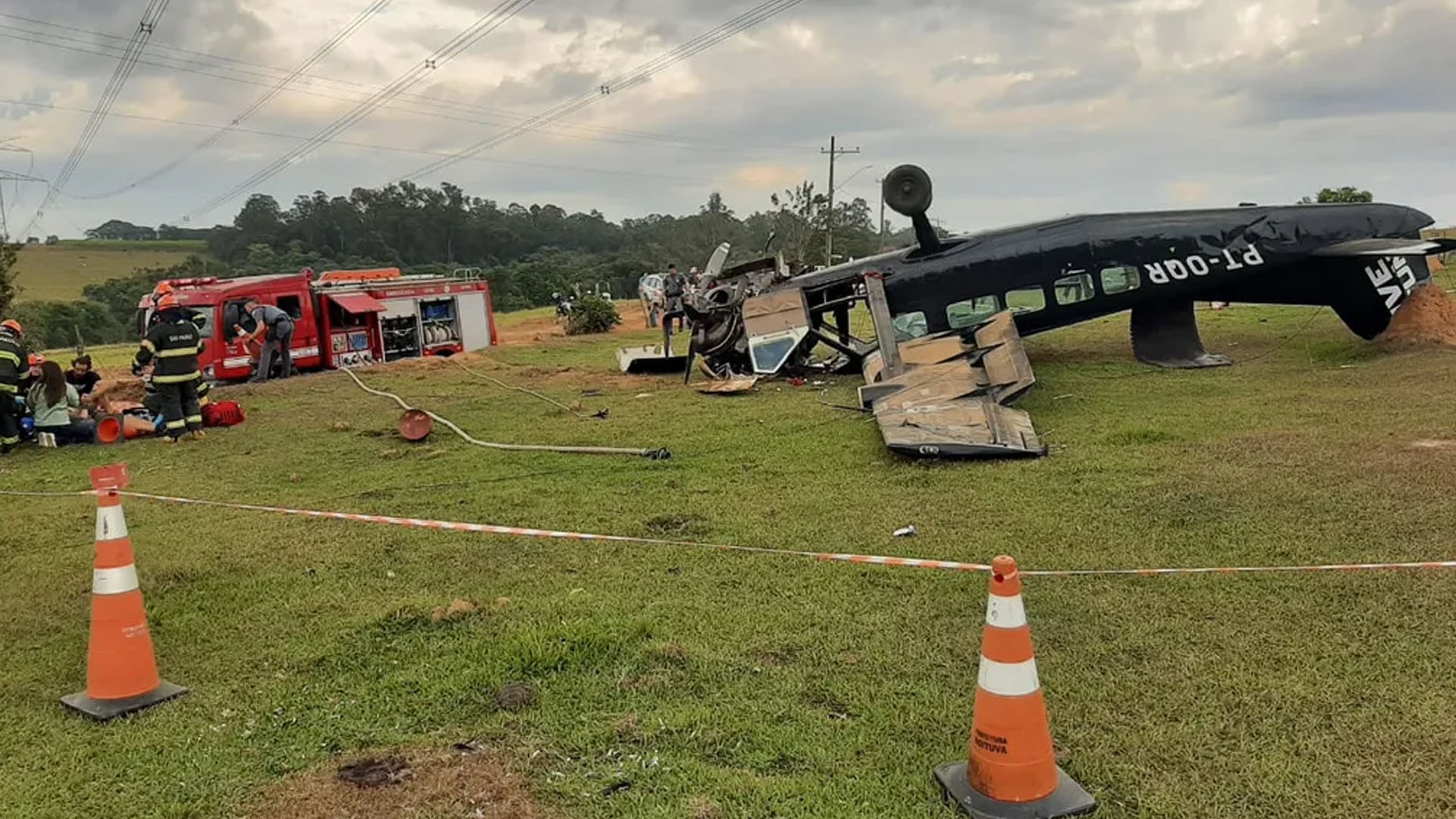 Justiça manda indenizar sobrevivente de acidente aéreo que matou dois paraquedistas em Boituva