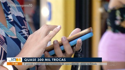 Quase 300 mil portabilidades de operadoras foram feitas no Tocantins