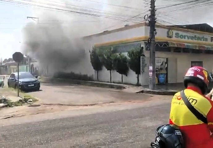 Vazamento de gás provoca explosão em fábrica de sorvetes, no Pará