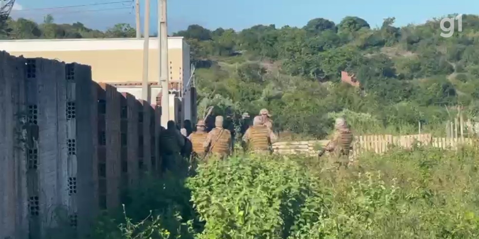 Após 18 horas de confronto, criminoso é morto pela polícia na Grande Natal — Foto: Reprodução