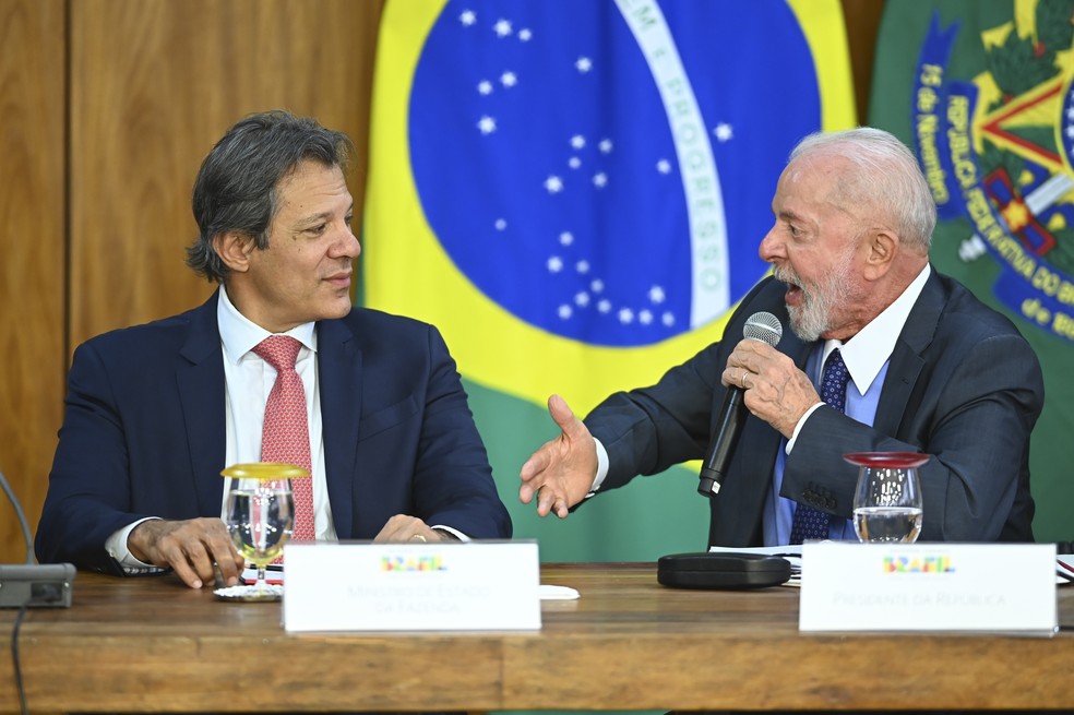 Equipe econômica deve fechar com o presidente Lula na próxima semana medidas para reforço do arcabouço fiscal. — Foto: TON MOLINA/FOTOARENA/FOTOARENA/ESTADÃO CONTEÚDO