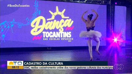 Ministério da Cultura lança cadastro online para novos gestores culturais do Tocantins