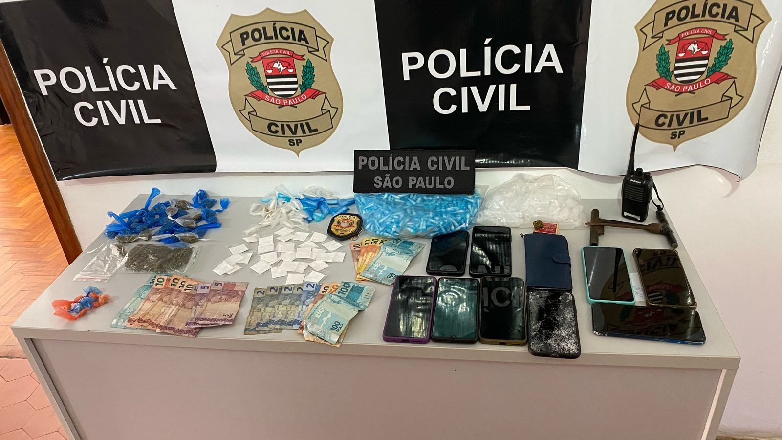 Suspeitos de integrar de organização criminosa são presos em São Miguel Arcanjo