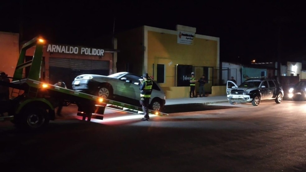 Veículo com 844 multas e R$ 234 mil em débito é apreendido no Crato, no Ceará — Foto: Reprodução