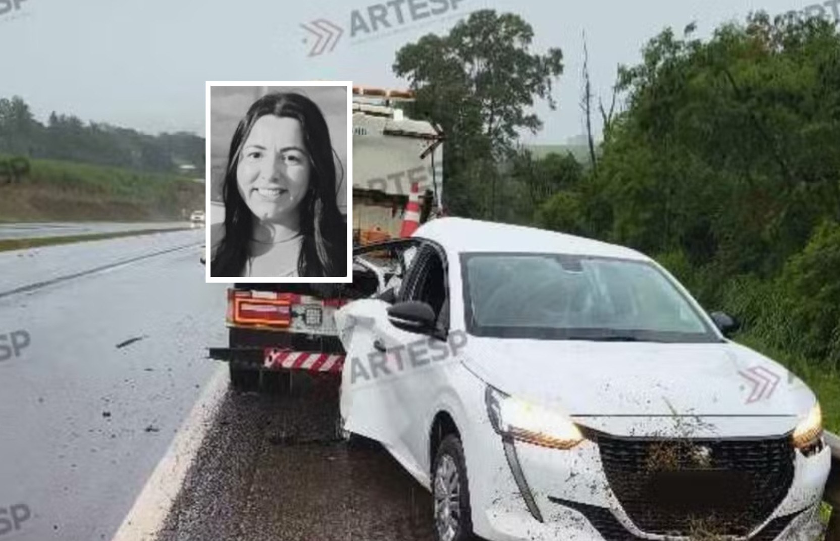 Mulher de 36 anos morre após grave acidente com guincho em rodovia de SP