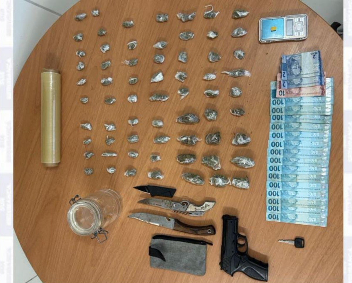 Homem é preso em Fernando de Noronha acusado por tráfico de drogas 