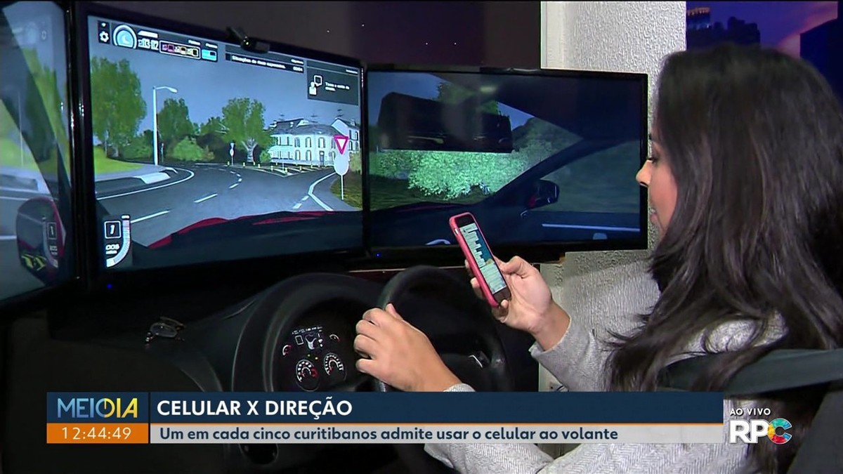 Um Em Cada Cinco Motoristas De Curitiba Admite Usar Celular Ao Dirigir Aponta Pesquisa Paraná 0154