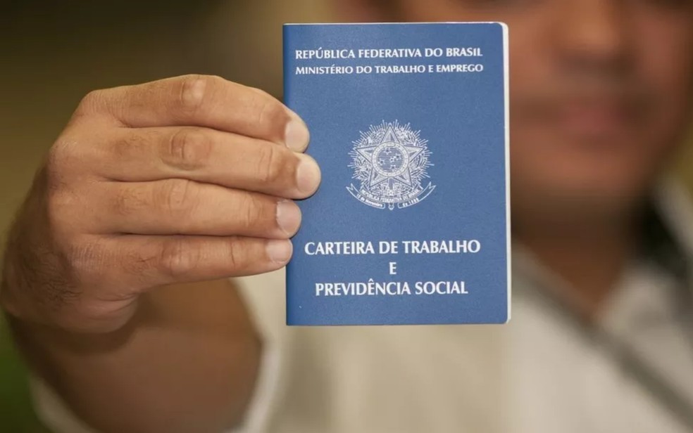 Carteira de Trabalho. — Foto: Reprodução/Internet