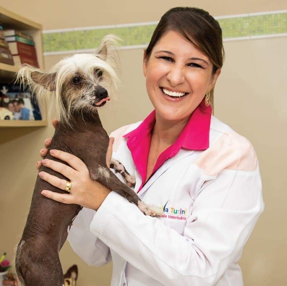 Camila Turini é médica veterinária e já atende faz 25 anos no interior paulista. — Foto: Arquivo pessoal