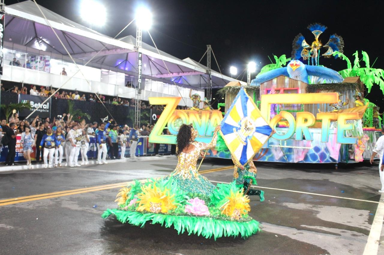 Enredos 2025: Império da Zona Norte homenageia o amor de Isaac Alcolumbre e Alegria Peres