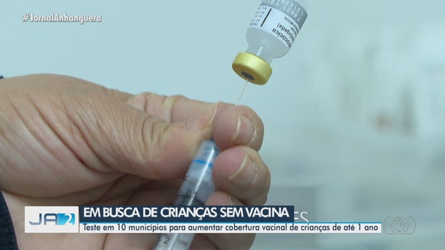Estado realiza buscas por crianas que ainda no se vacinaram em dez cidades