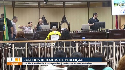 Chega ao 4° dia, o julgamento de 14 detentos acusados de rebelião em Redenção