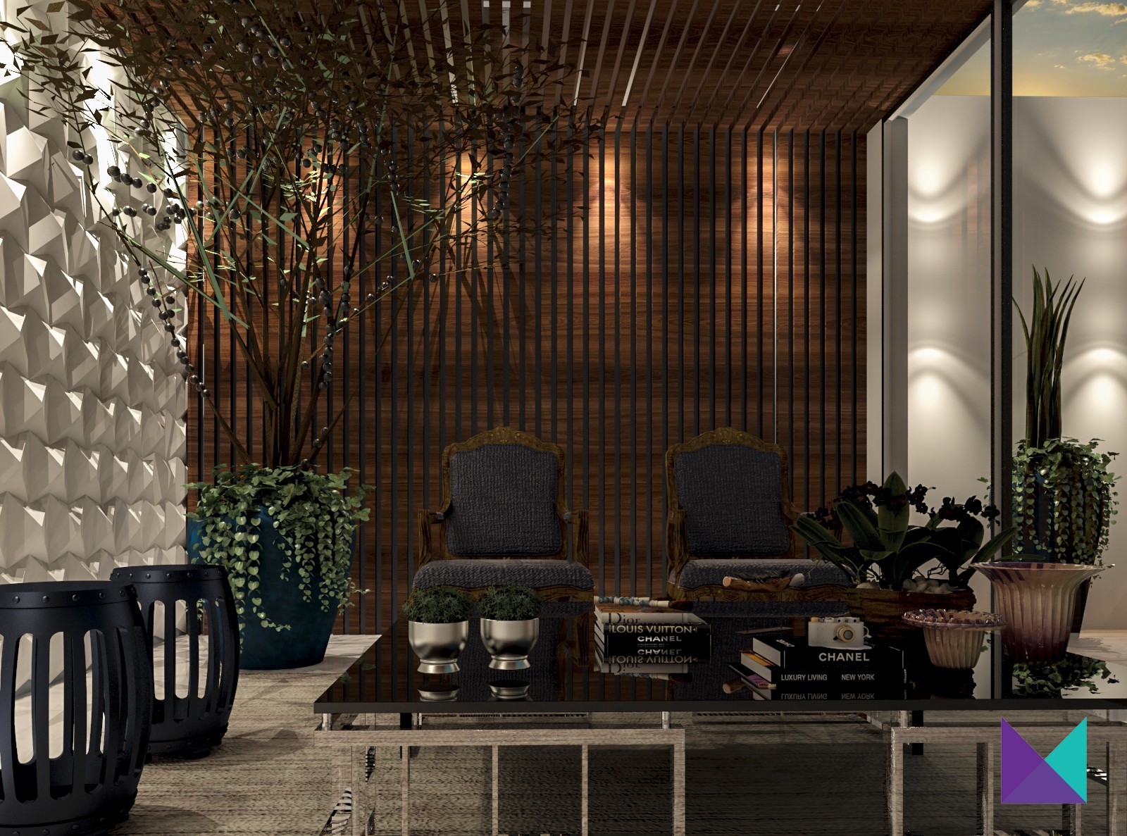 Paredes com textura ganham destaque e transformam ambientes com elegância