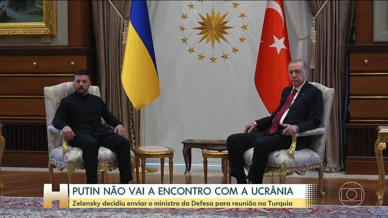 Sem Putin e Zelensky, começa encontro entre Rússia e Ucrânia por fim da guerra