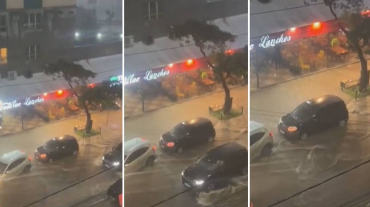 Forte chuva alaga vias e causa transtorno na Grande BH