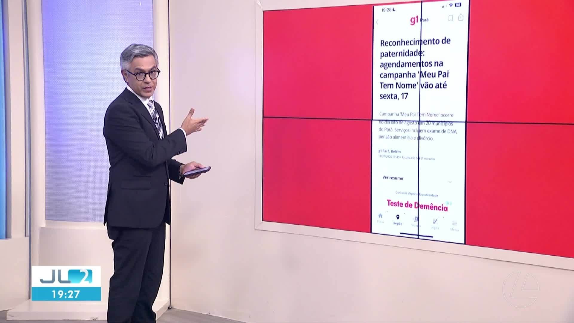 VÍDEOS: JL2 de segunda-feira, 13 de julho de 2026
