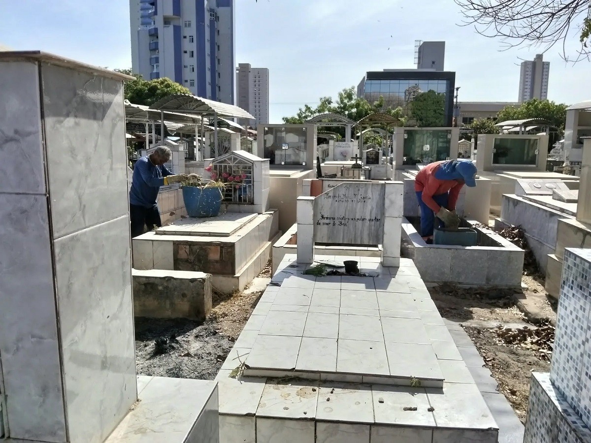 Cemitérios de Santarém começam a receber mutirão de limpeza; prefeitura alerta para prazo de reformas
