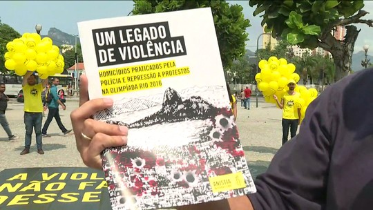 Polícia se envolveu em 217 tiroteios e 12 mortes durante a Rio 2016, diz ONG - Programa: Jornal GloboNews 