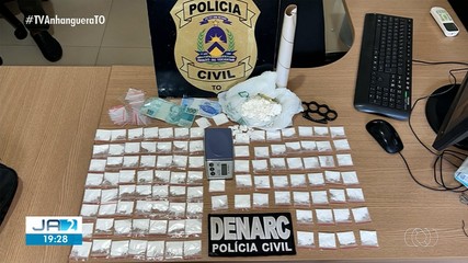 Polícia Civil prende homem por tráfico de drogas em Araguaína