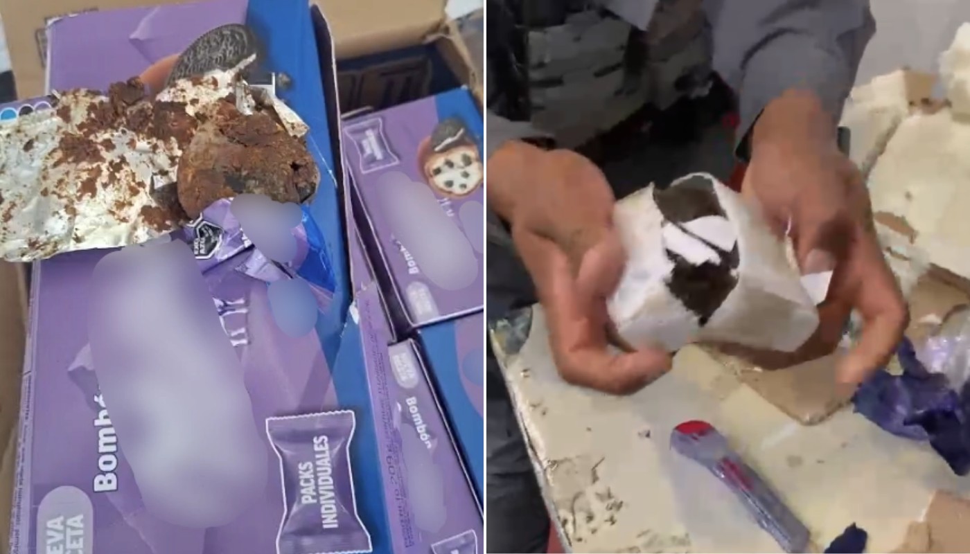 VÍDEO: polícia apreende drogas disfarçadas como chocolates em caixas de bombom em Indaiatuba
