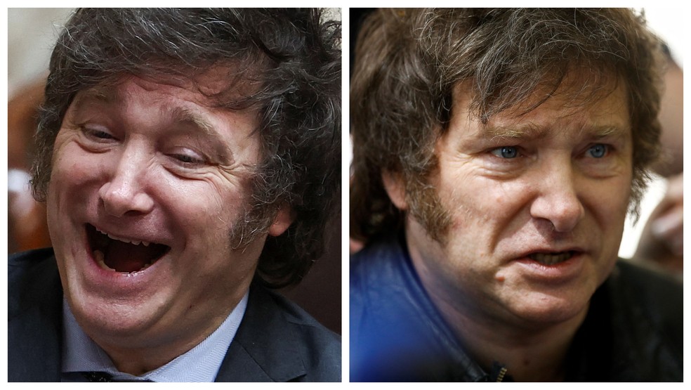 Javier Milei, que foi eleito presidente da Argentina — Foto: Reuters