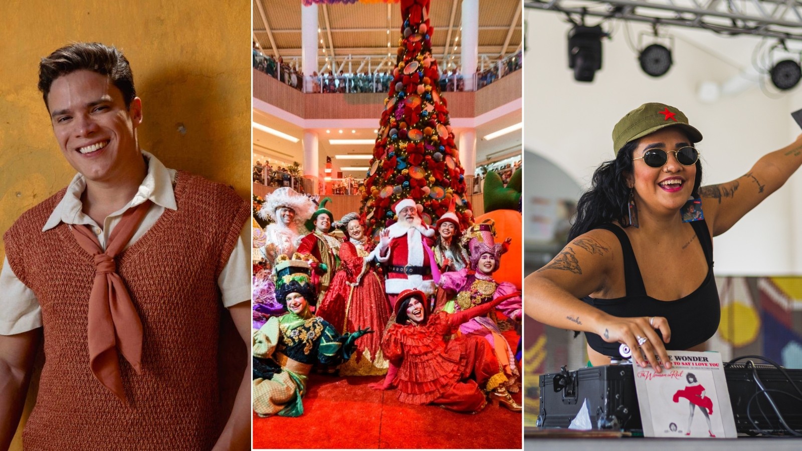 Agenda cultural do fim de semana: confira shows, festas e atrações natalinas em Fortaleza