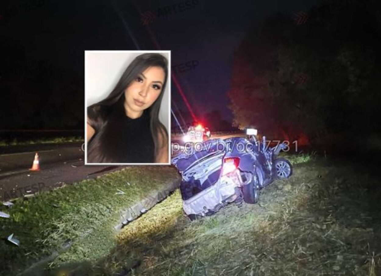 Jovem de 24 anos morre e 3 pessoas ficam feridas em acidente na noite do dia 31 no interior de SP