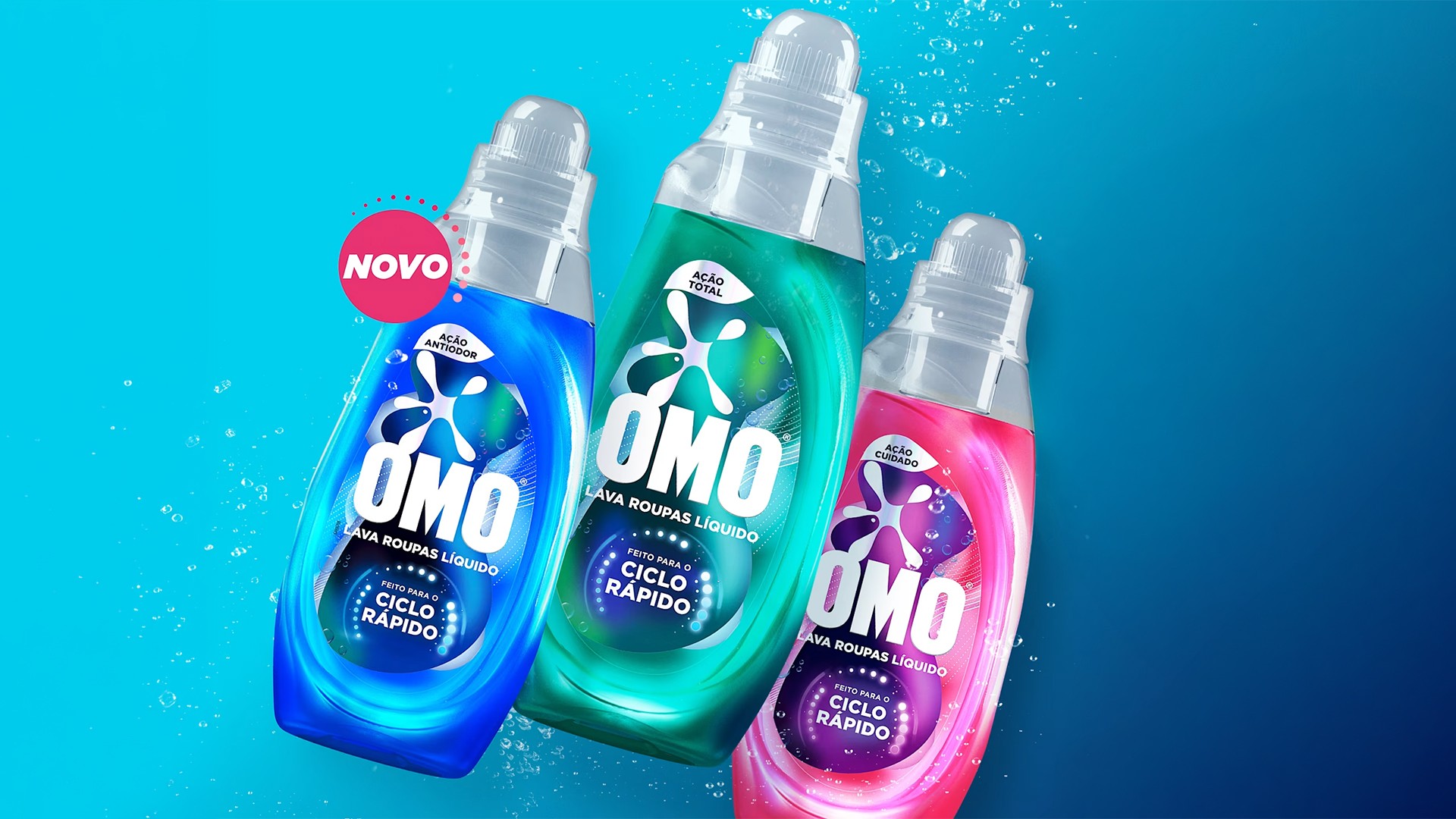 OMO reinventa a lavagem de roupas com tecnologia de alta performance para ciclos de 15 minutos