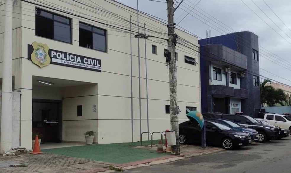 Delegacia Regional de Guarapari, Espírito Santo. — Foto: PCES