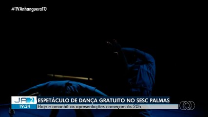 Espetáculo de dança é atração durante o fim de semana no Sesc Palmas
