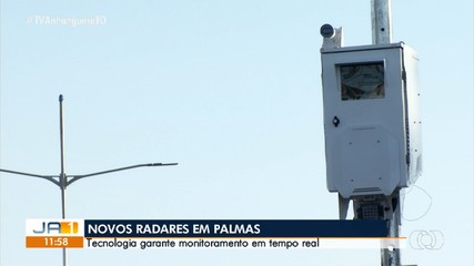 Novos radares são instalados em Palmas; veja os locais