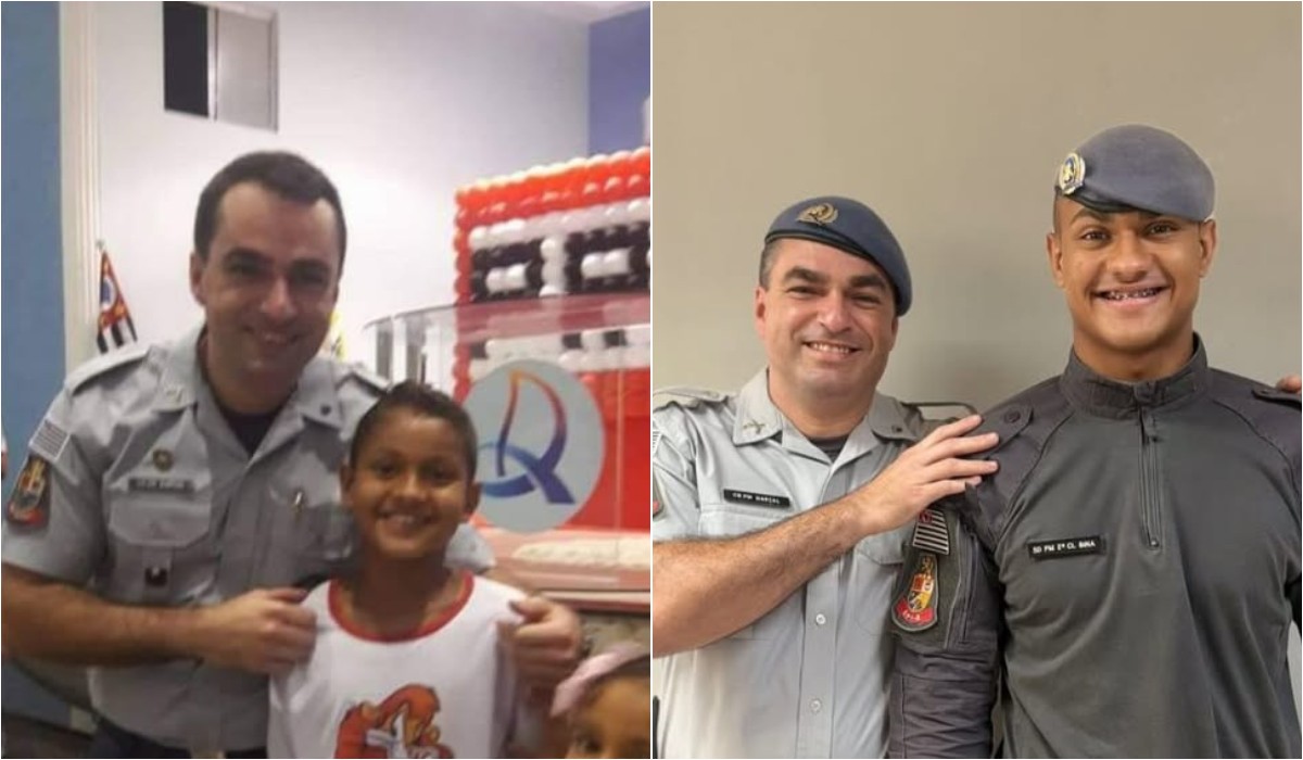 De aluno a colega de farda: ex-participante do Proerd reencontra instrutor quase 10 anos depois no interior de SP