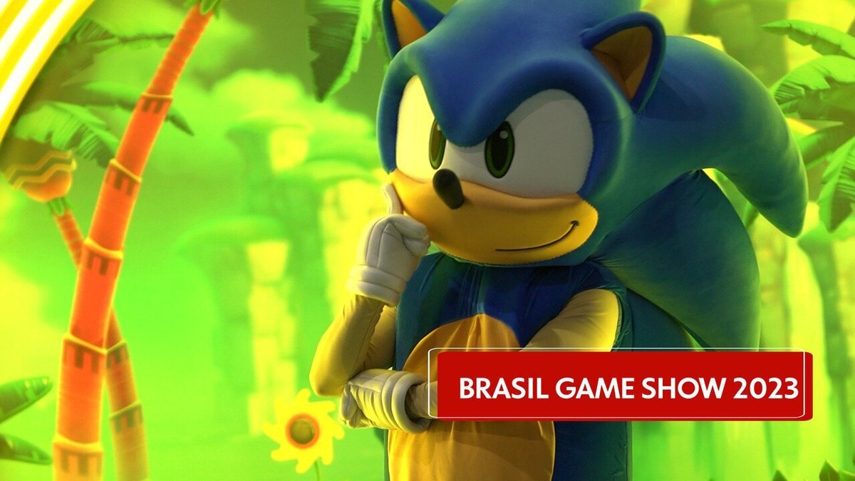 Veja como esta a bgs 2023 brasil game show com tag games e leleco do f