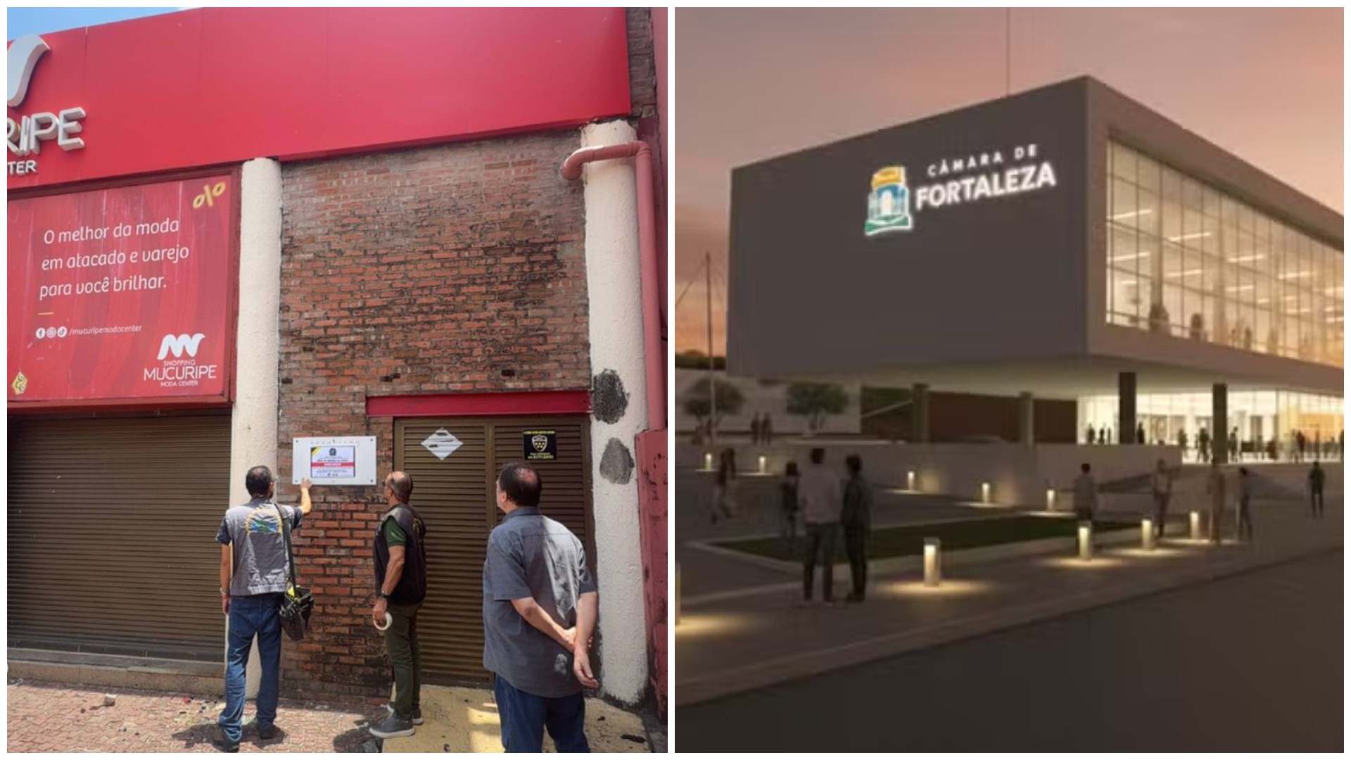 Demolição do antigo Mucuripe Club, onde será a nova sede da Câmara de Fortaleza, é embargada