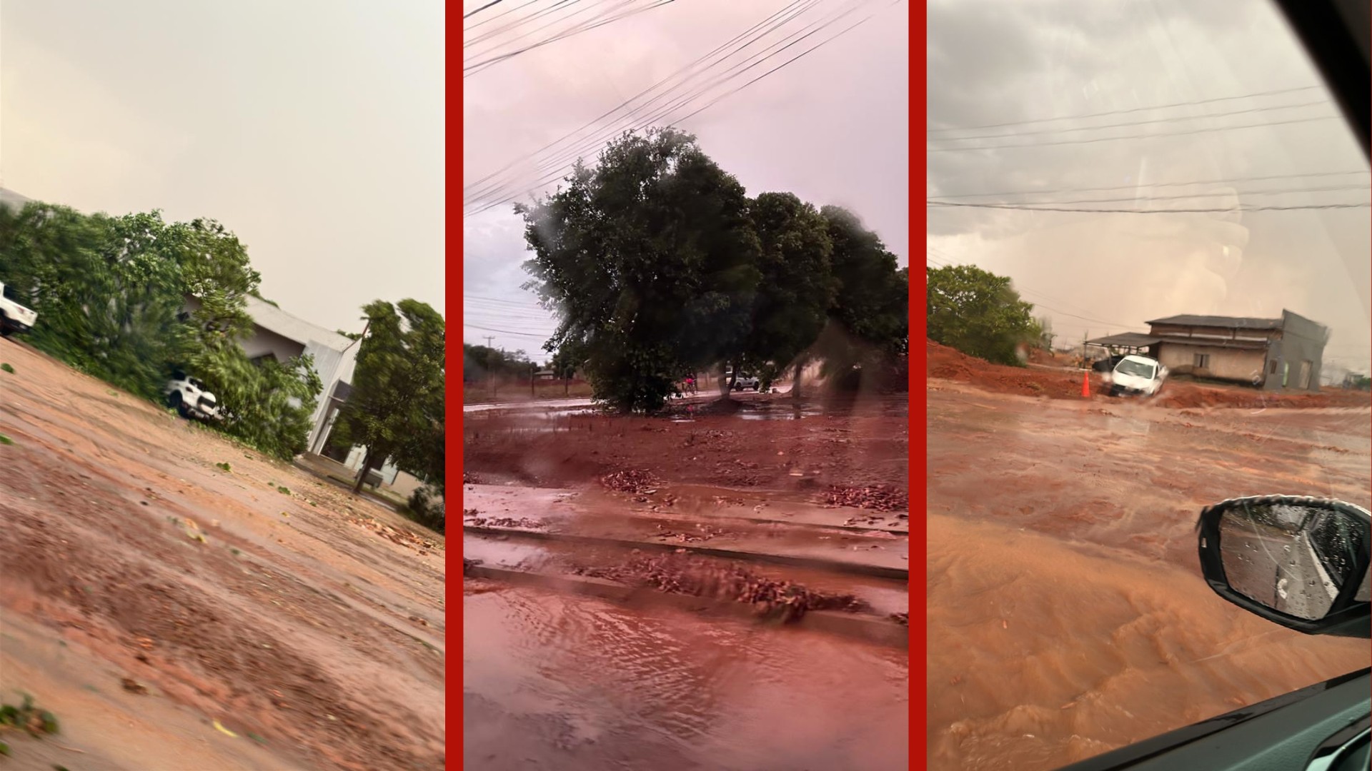 Temporal provoca estragos e município de MT decreta situação de emergência