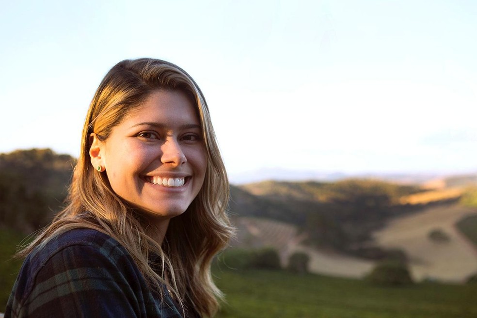 Raquel Meirelles tem quatro fazendas no Sul de Minas, onde cultiva cafés especiais exportados para os EUA — Foto: Raquel Meirelles/ Arquivo Pessoal