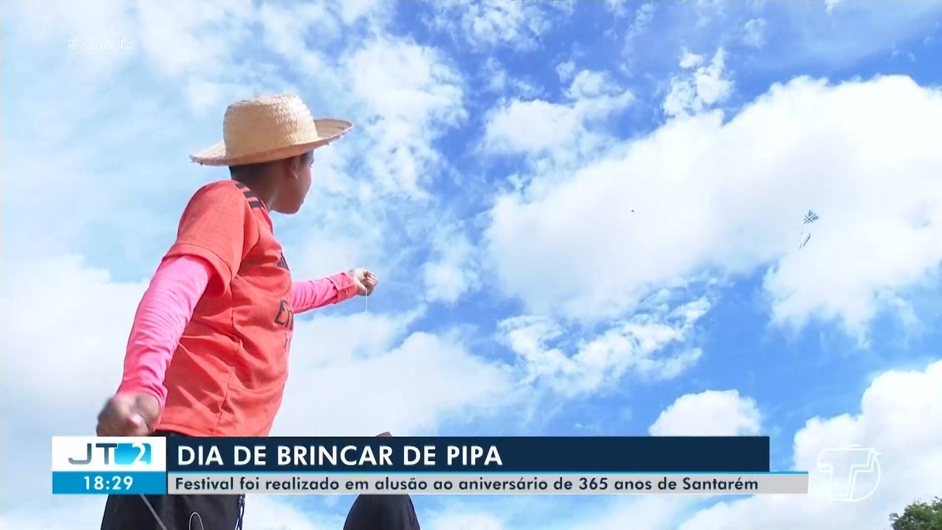 Festival de Pipas reúne famílias e promove lazer seguro em Santarém