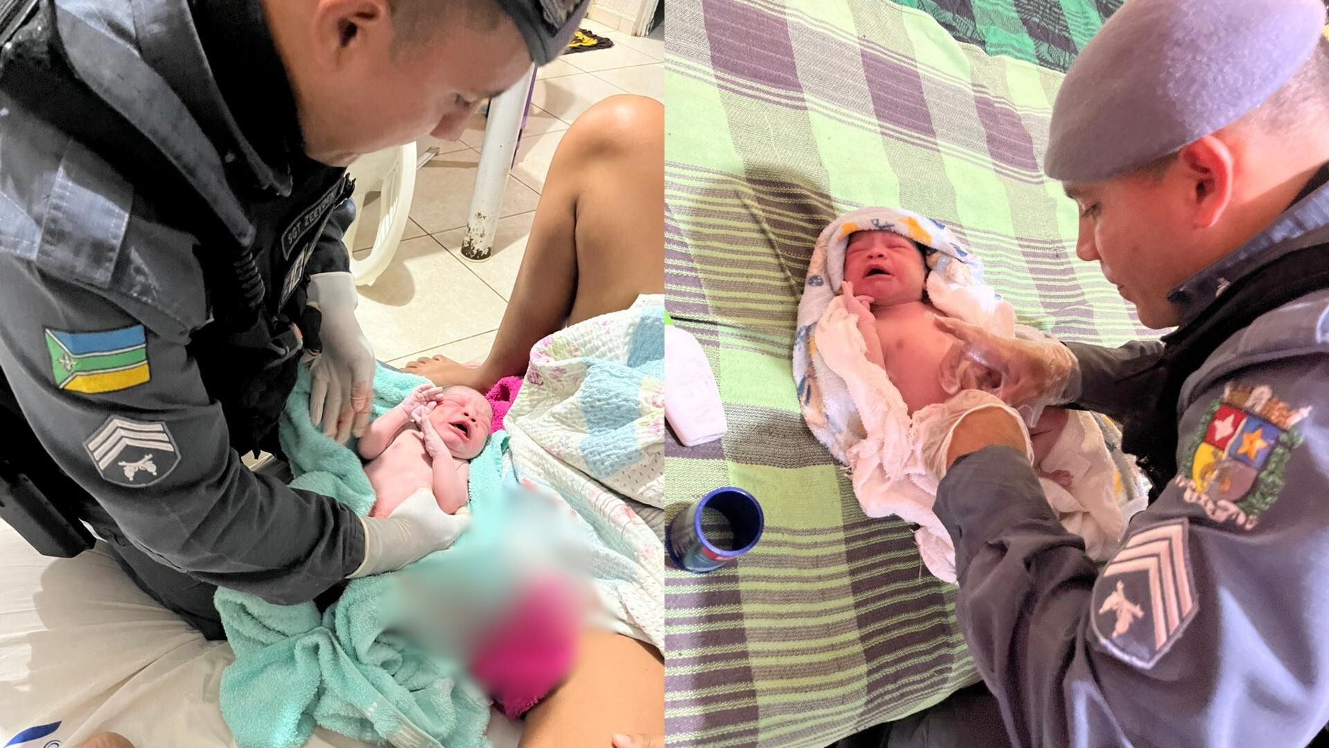 Policiais Militares fazem parto de emergência na madrugada de Natal em Macapá